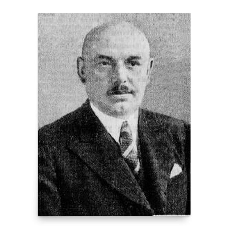 Franc Snoj poster print, in size 18x24 inches.