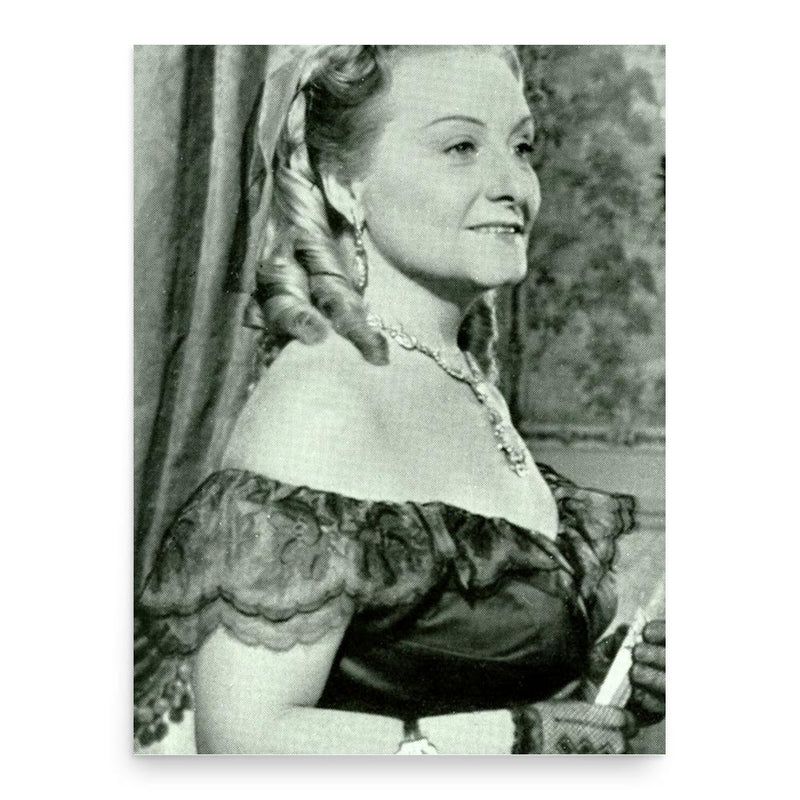 Franca Dominici poster print, in size 18x24 inches.