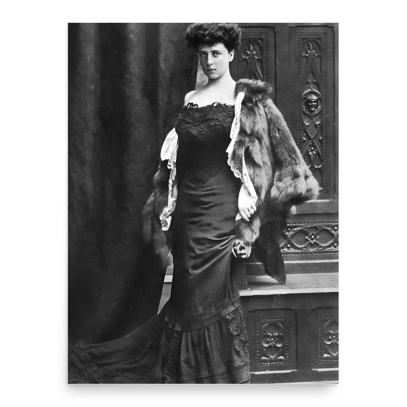 Franca Florio poster print, in size 18x24 inches.