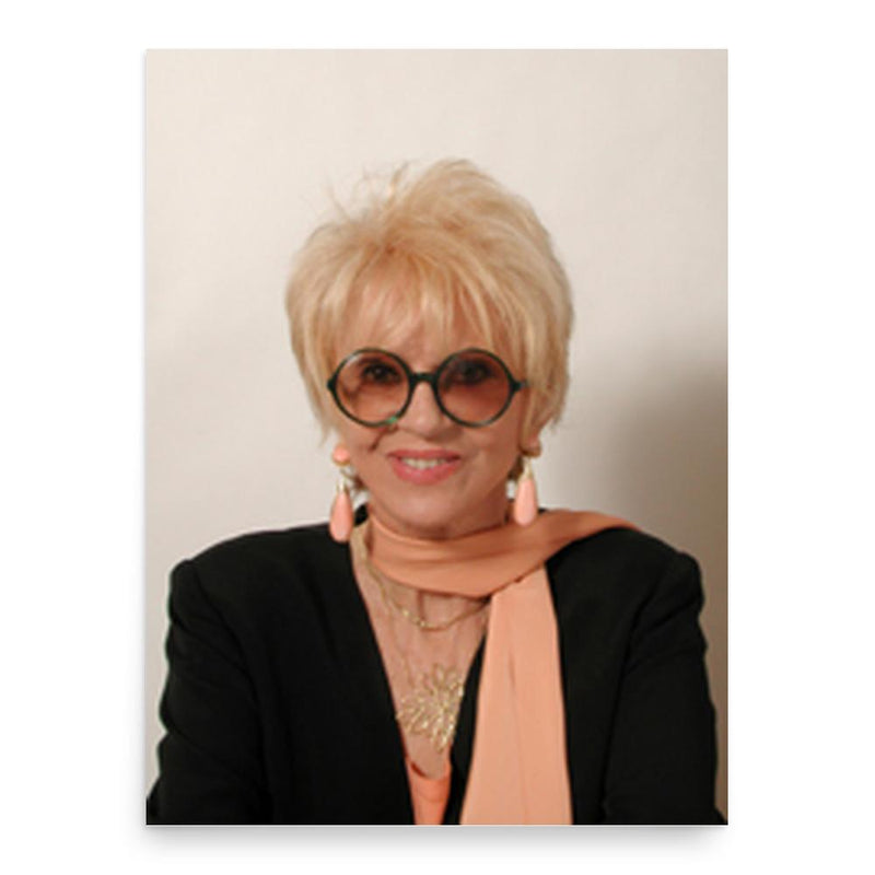 Franca Rame poster print, in size 18x24 inches.