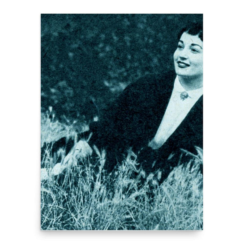 Franca Tamantini poster print, in size 18x24 inches.