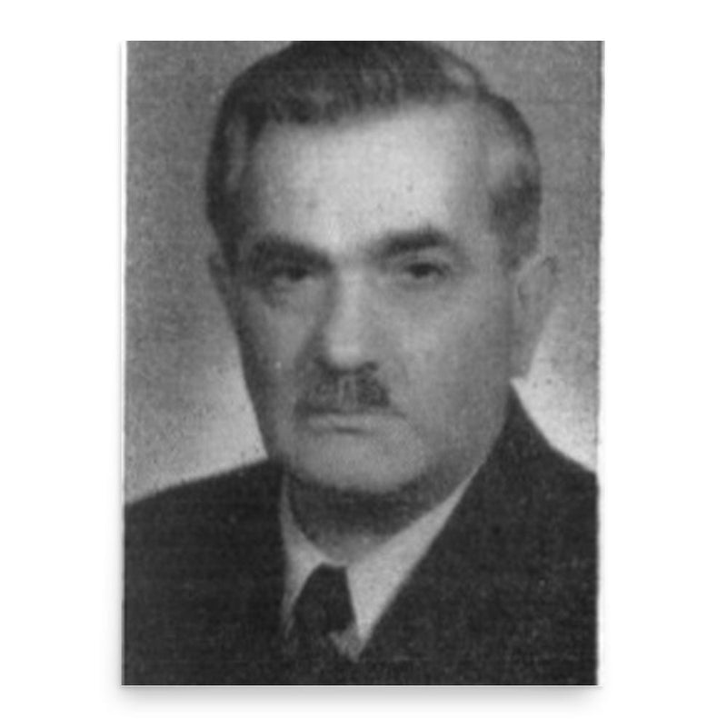 France Bevk poster print, in size 18x24 inches.