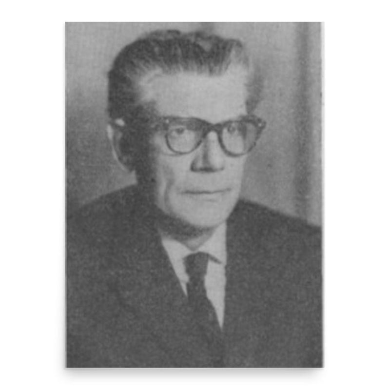 France Bezlaj poster print, in size 18x24 inches.