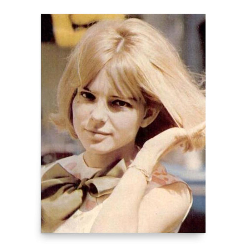France Gall poster print, in size 18x24 inches.