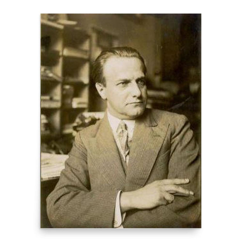 France Koblar poster print, in size 18x24 inches.