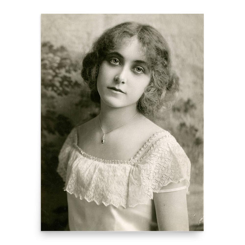 Francelia Billington poster print, in size 18x24 inches.