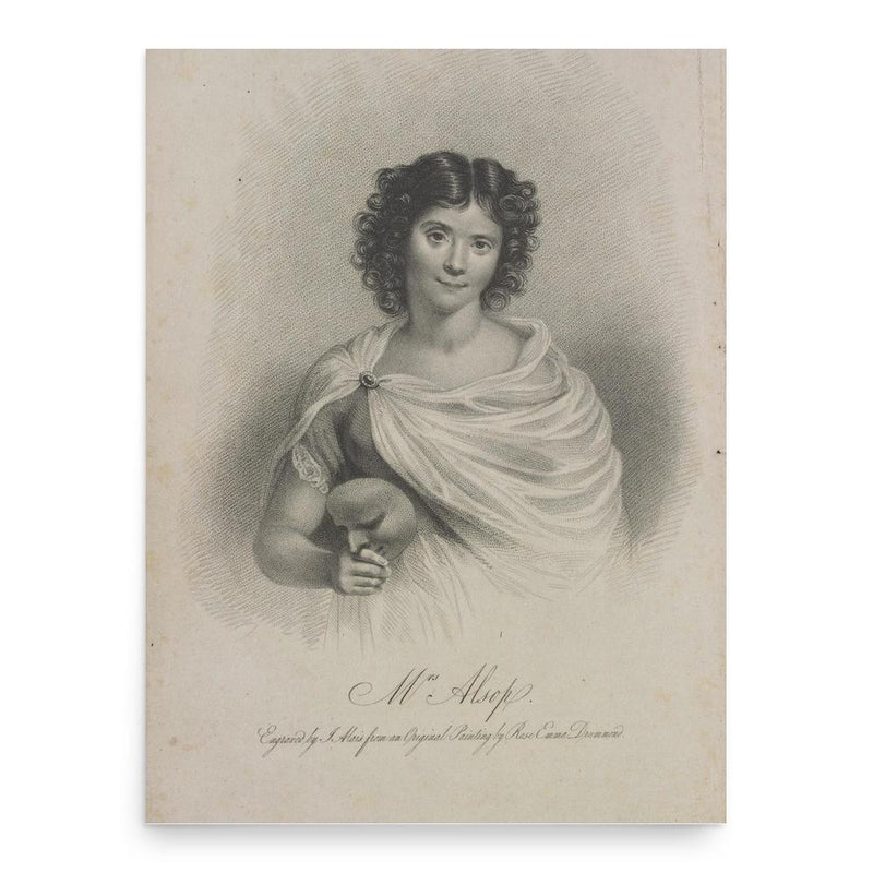 Frances Alsop poster print, in size 18x24 inches.