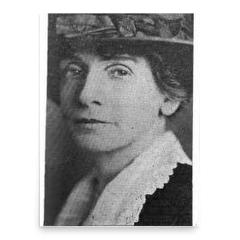 Frances Belford Wayne poster print, in size 18x24 inches.