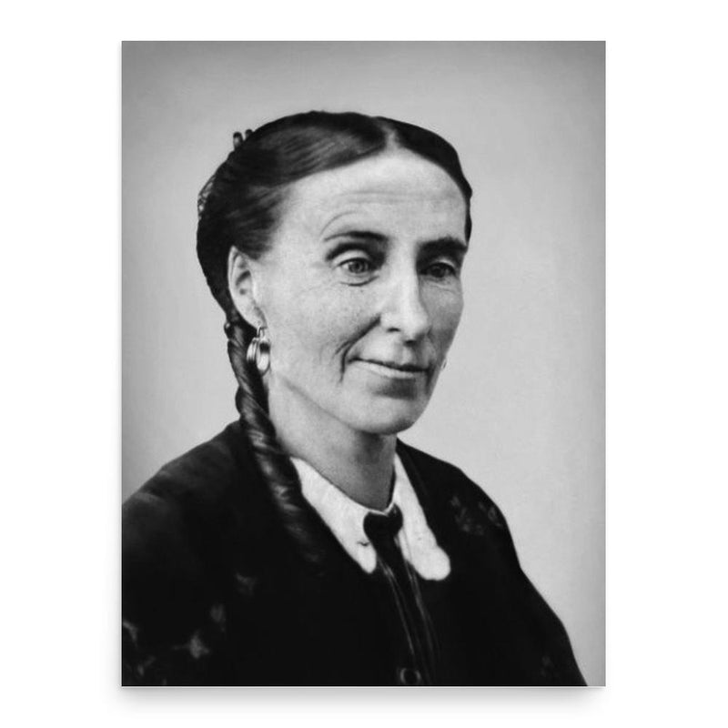 Frances Browne poster print, in size 18x24 inches.