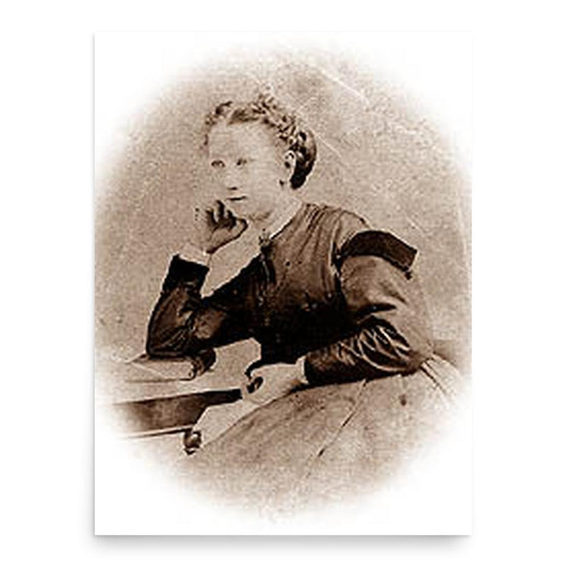 Frances Brundage poster print, in size 18x24 inches.