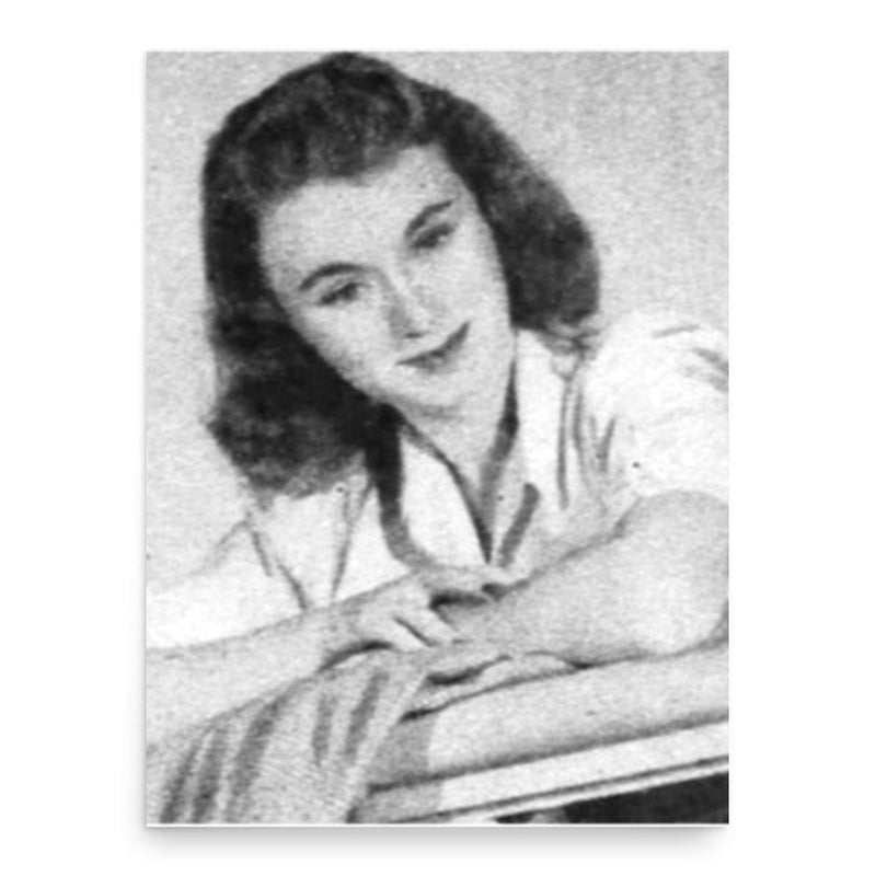 Frances Chaney poster print, in size 18x24 inches.