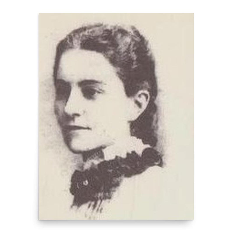 Frances Colenso poster print, in size 18x24 inches.