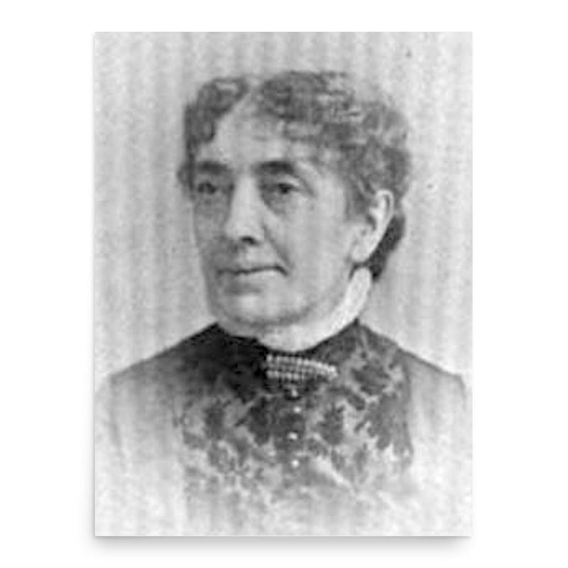 Frances Emily White poster print, in size 18x24 inches.