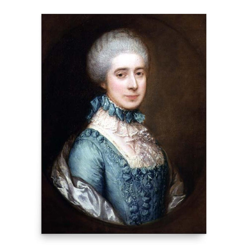 Frances Greville poster print, in size 18x24 inches.