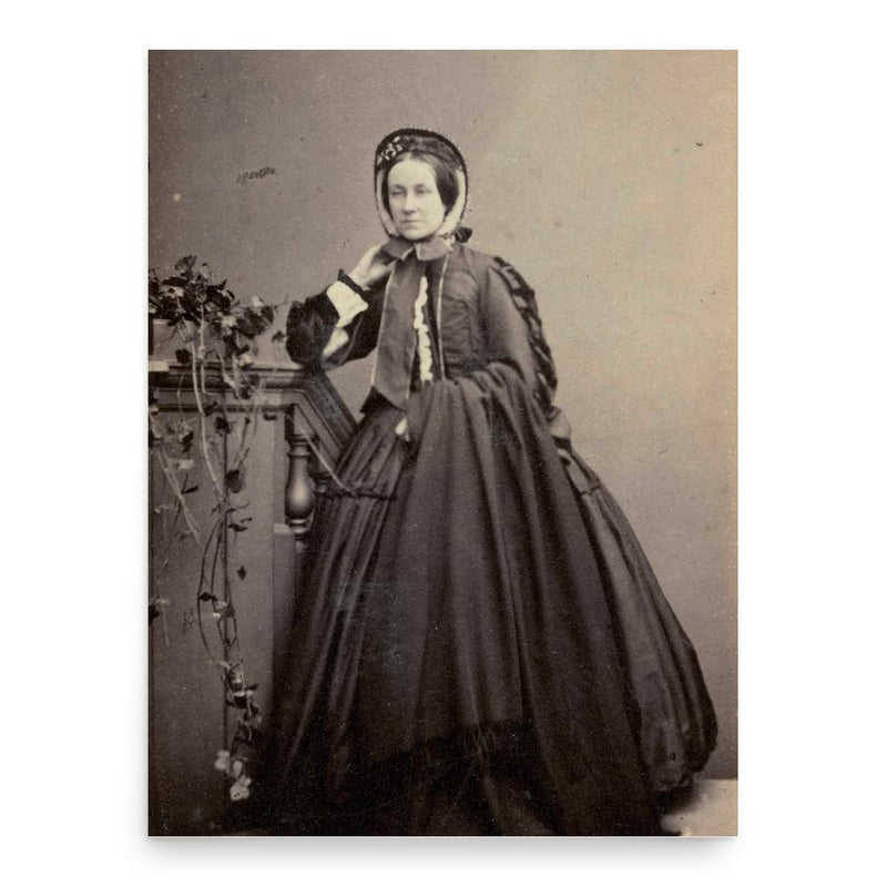 Frances Harriet Hooker poster print, in size 18x24 inches.