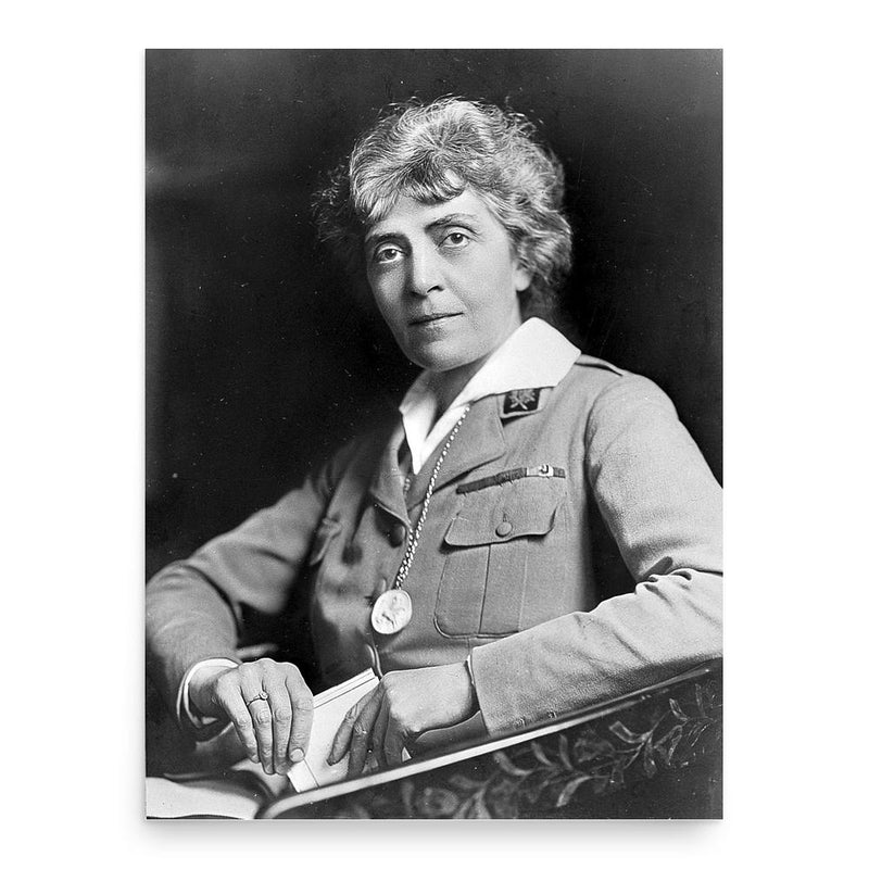 Frances Ivens poster print, in size 18x24 inches.