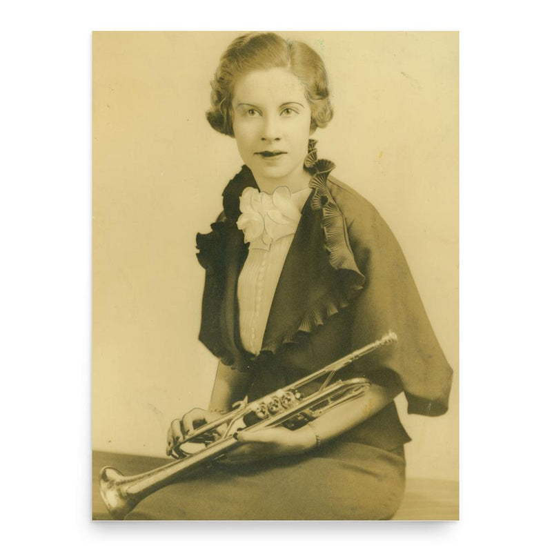 Frances Klein poster print, in size 18x24 inches.