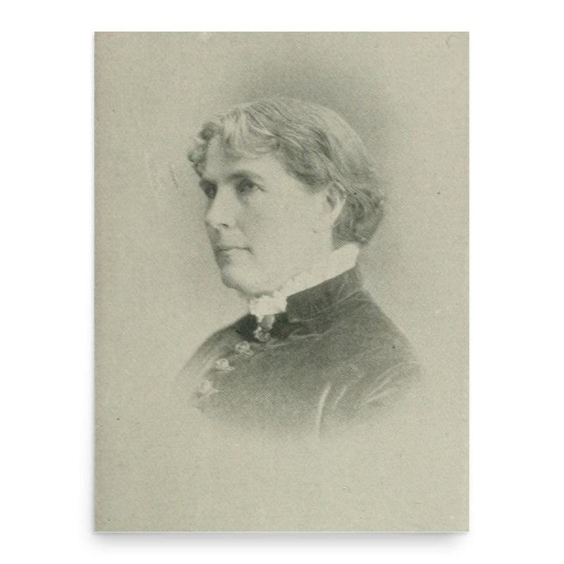 Frances Laughton Mace poster print, in size 18x24 inches.