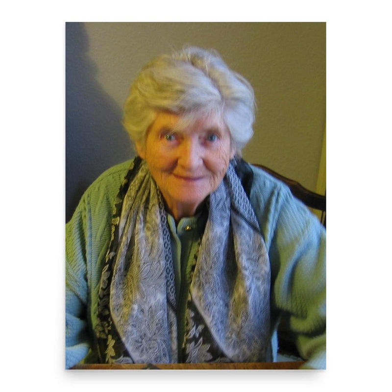 Frances Lennon poster print, in size 18x24 inches.