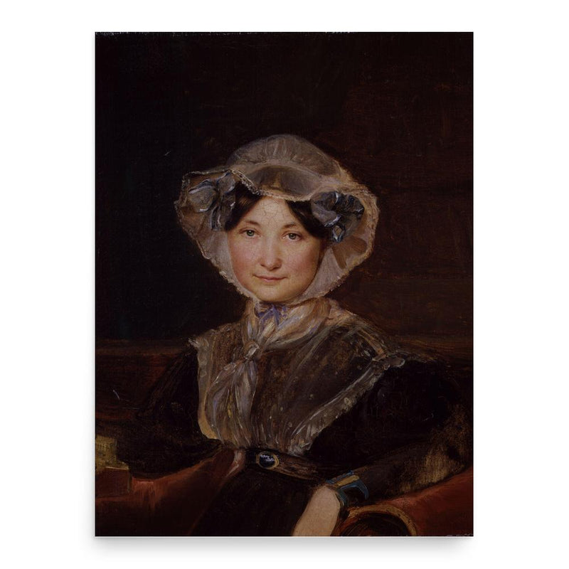 Frances Milton Trollope poster print, in size 18x24 inches.