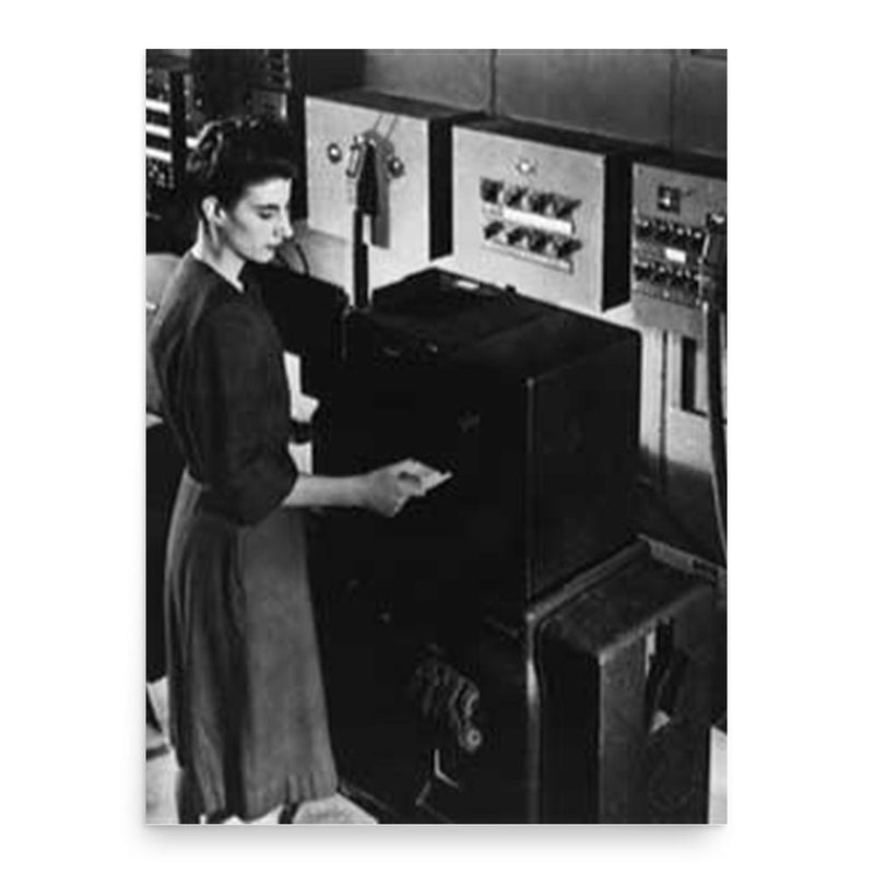 Frances Spence poster print, in size 18x24 inches.