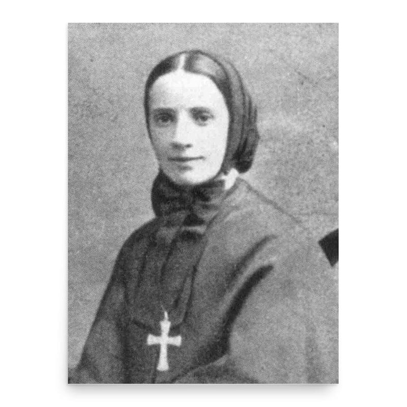 Frances Xavier Cabrini poster print, in size 18x24 inches.