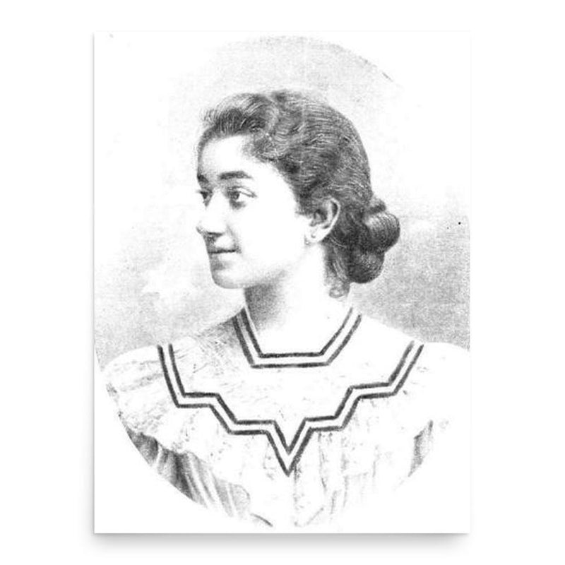 Francesca Bonnemaison i Farriols poster print, in size 18x24 inches.