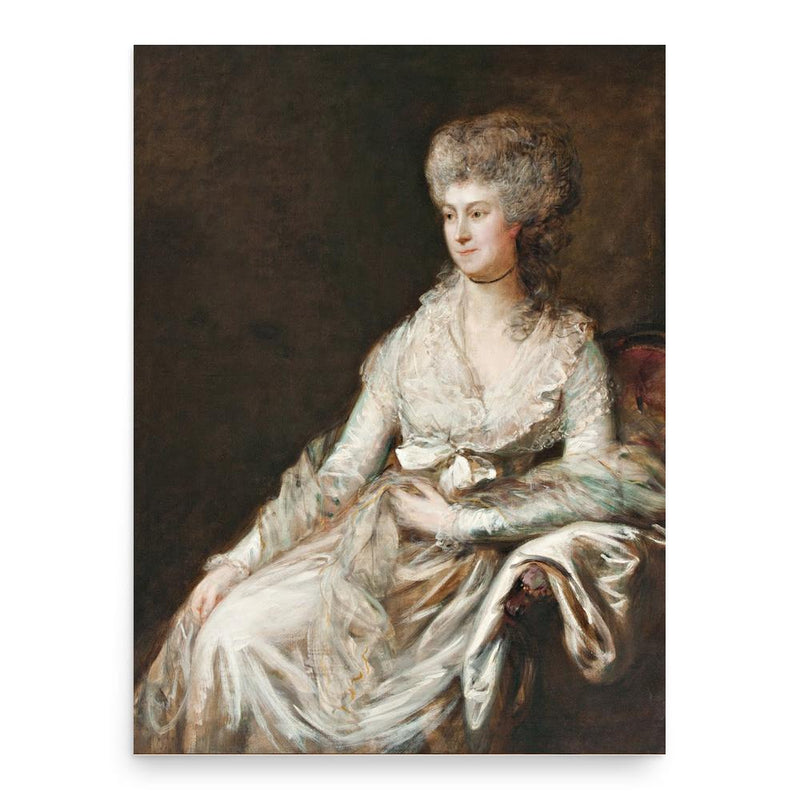 Francesca Lebrun poster print, in size 18x24 inches.