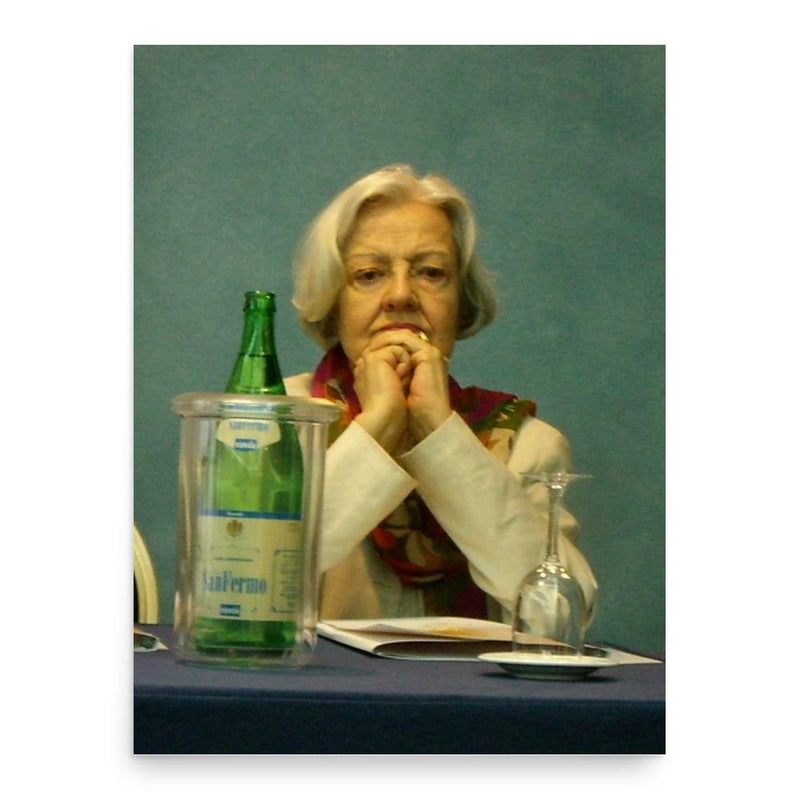 Francesca Sanvitale poster print, in size 18x24 inches.