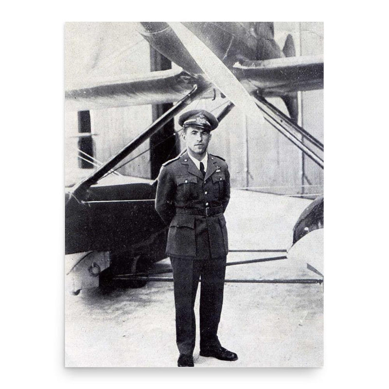 Francesco Agello poster print, in size 18x24 inches.