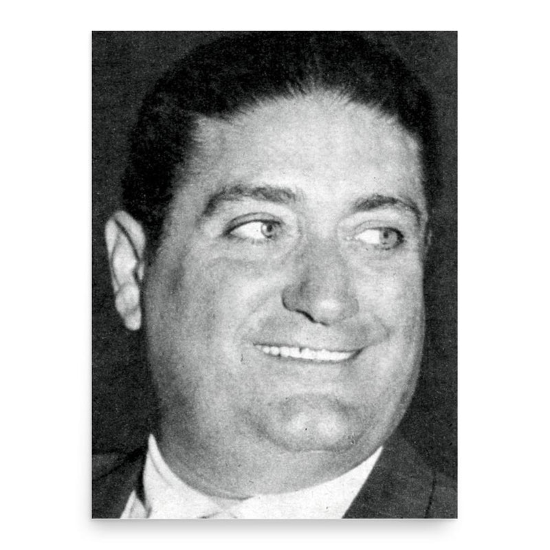 Francesco Albanese poster print, in size 18x24 inches.