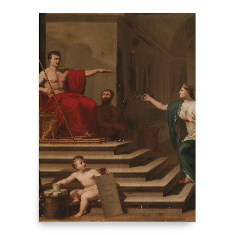 Francesco Alberi poster print, in size 18x24 inches.