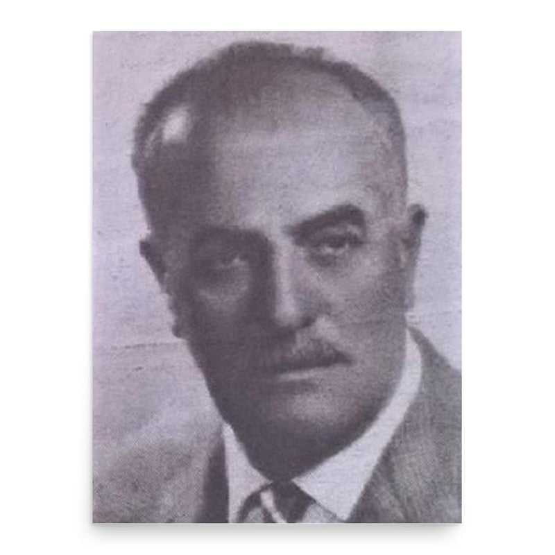 Francesco Alziator poster print, in size 18x24 inches.