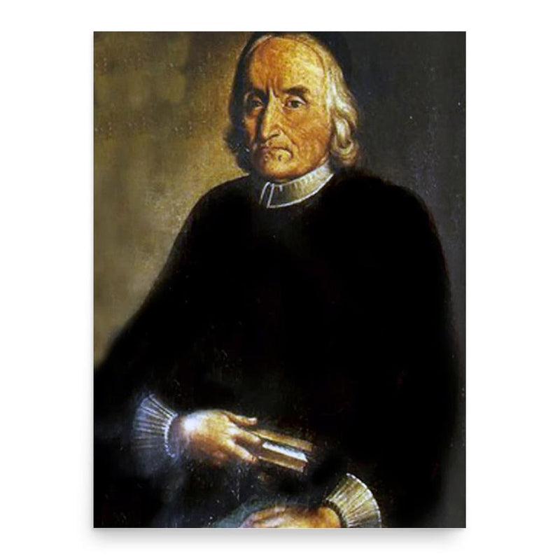 Francesco Antonio Bonporti poster print, in size 18x24 inches.