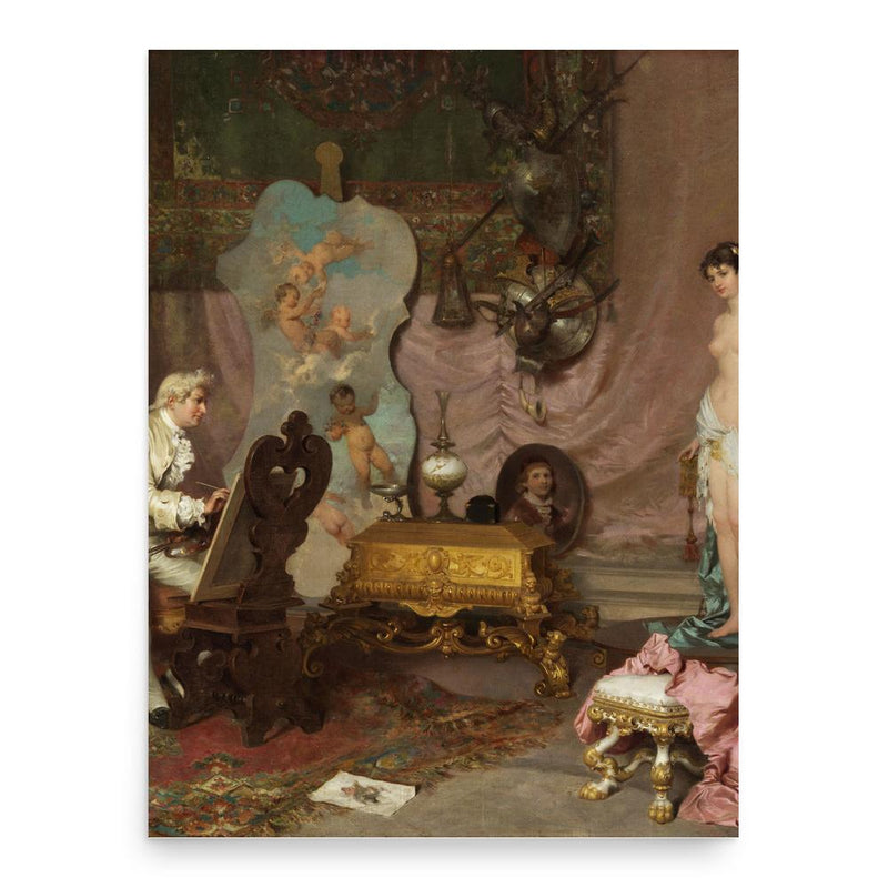 Francesco Beda poster print, in size 18x24 inches.