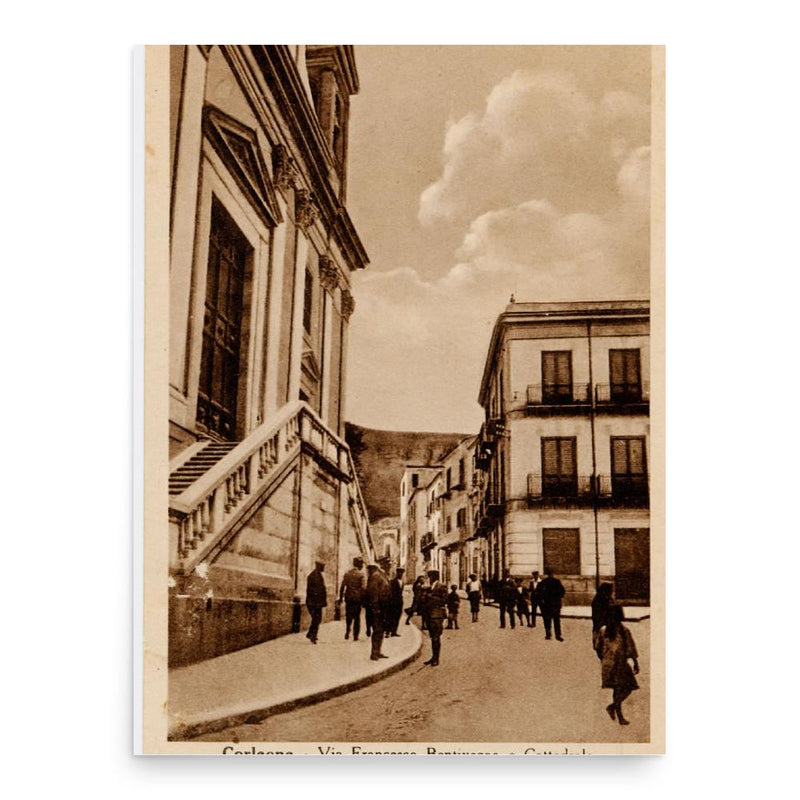 Francesco Bentivegna poster print, in size 18x24 inches.