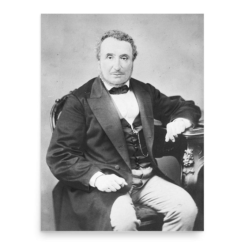 Francesco Bonaini poster print, in size 18x24 inches.