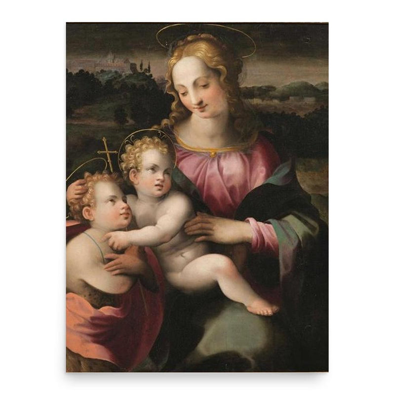 Francesco Brina poster print, in size 18x24 inches.