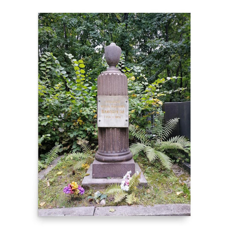 Francesco Camporesi poster print, in size 18x24 inches.