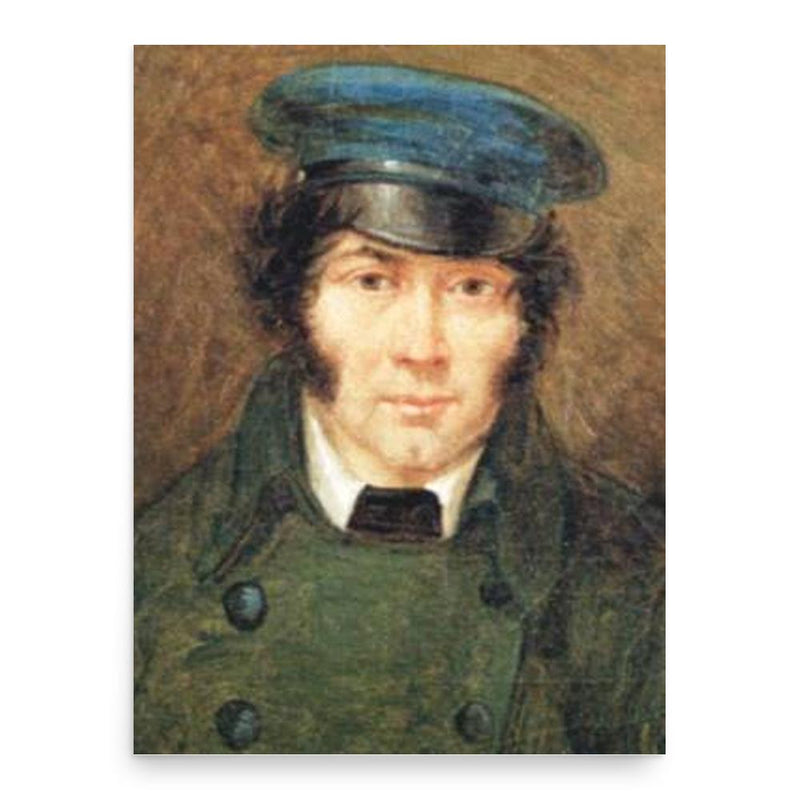 Francesco Caracciolo poster print, in size 18x24 inches.