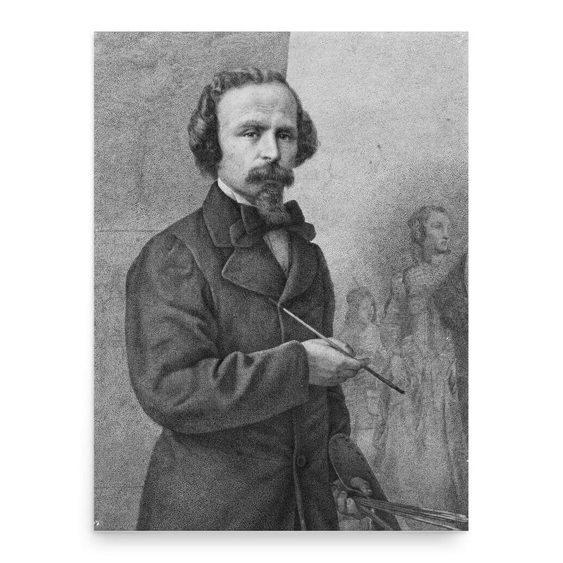 Francesco Coghetti poster print, in size 18x24 inches.