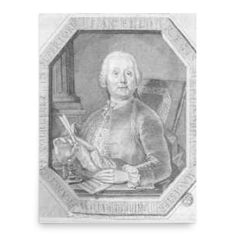 Francesco Corselli poster print, in size 18x24 inches.