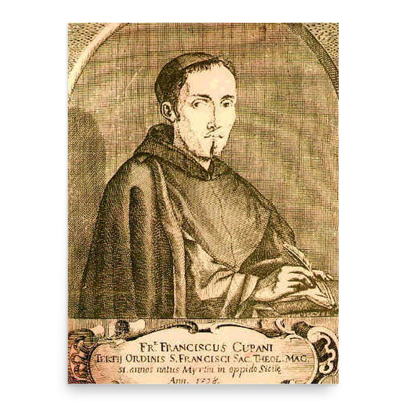 Francesco Cupani poster print, in size 18x24 inches.