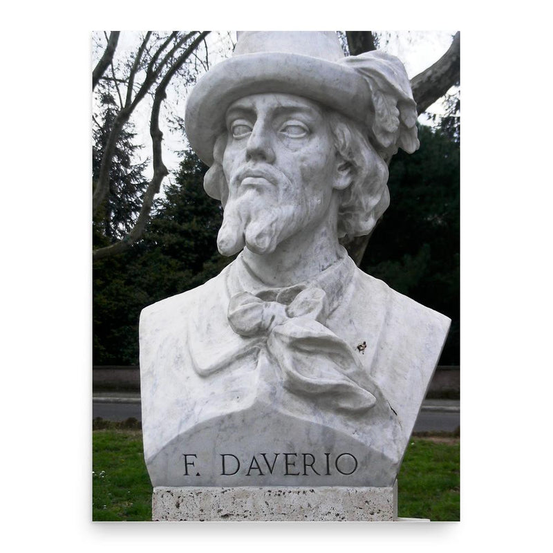 Francesco Daverio poster print, in size 18x24 inches.