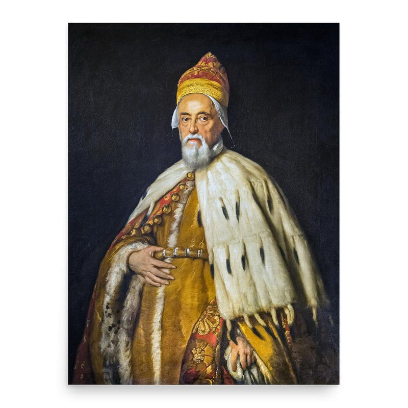 Francesco Erizzo poster print, in size 18x24 inches.