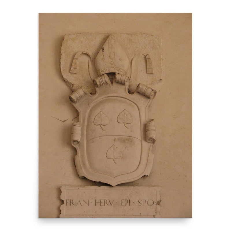 Francesco Eroli poster print, in size 18x24 inches.