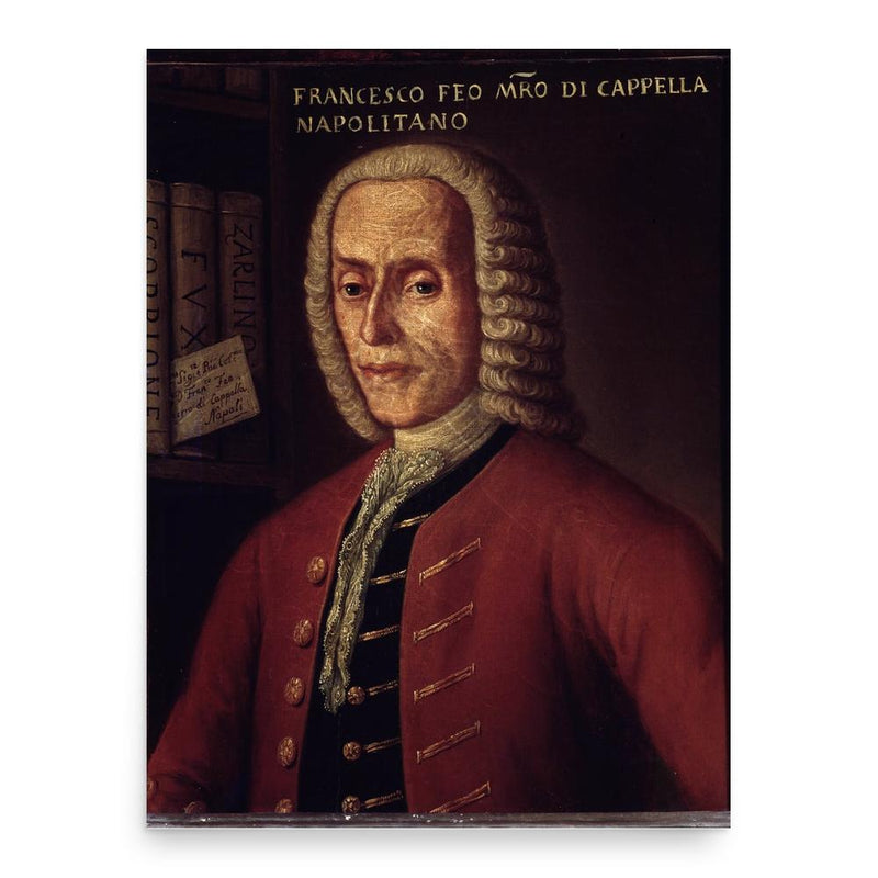 Francesco Feo poster print, in size 18x24 inches.