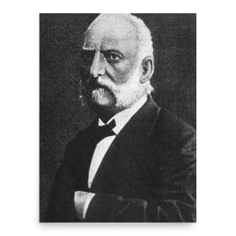 Francesco Ferrara poster print, in size 18x24 inches.