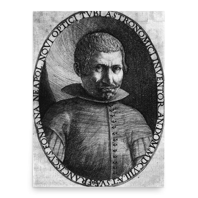 Francesco Fontana poster print, in size 18x24 inches.