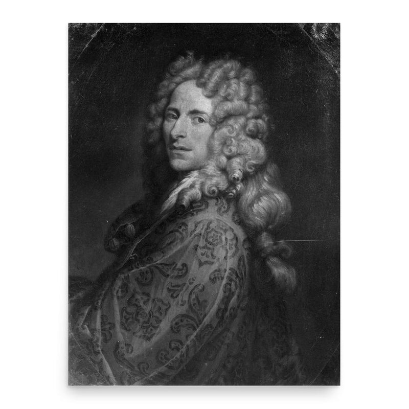 Francesco Galli Bibiena poster print, in size 18x24 inches.